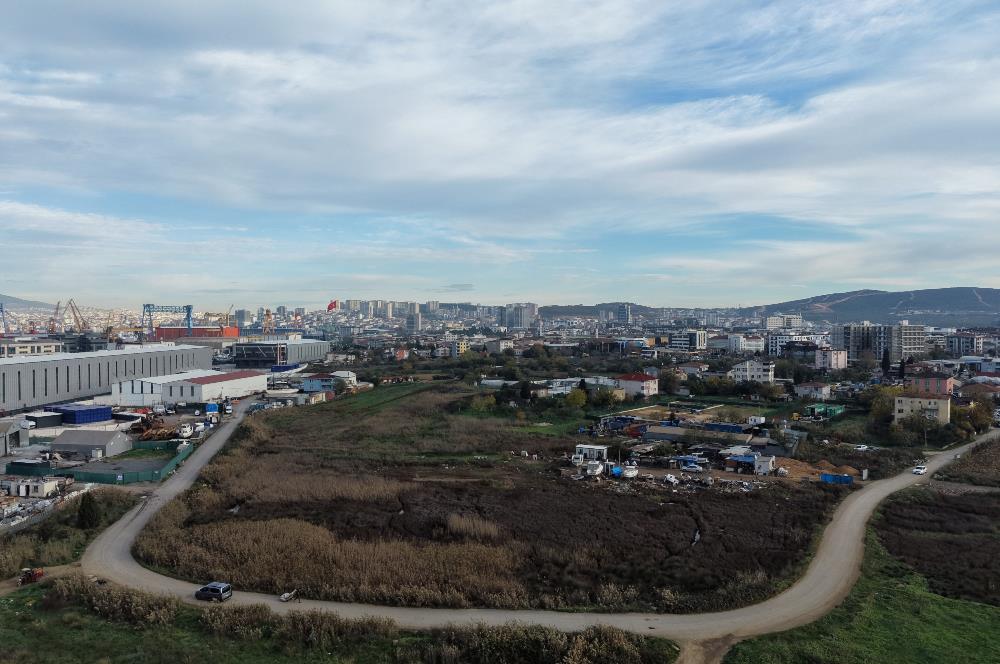 TUZLA TERSANELER BÖLGESİNDE ABDUŞ GÖLÜNE KOMŞU SATILIK ARSA