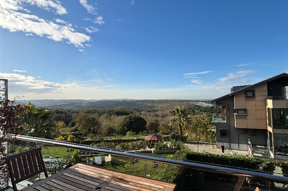 Demirciköy'de Eşsiz Doğa ve Deniz Manzaralı Lüks Çatı Dubleksi