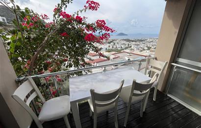 Turgutreis Karabağ'da Kiralık Deniz Manzaralı Daire