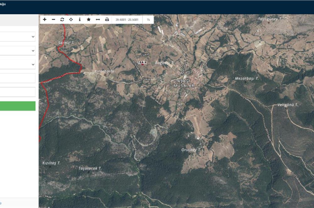 BALIKESİR-DURSUNBEYDE AŞAĞIMUSALAR' DA SATILIK ARSA