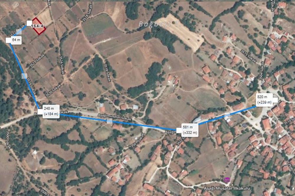 BALIKESİR-DURSUNBEYDE AŞAĞIMUSALAR' DA SATILIK ARSA