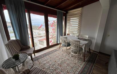 Turgutreis Karabağ'da Kiralık Deniz Manzaralı Daire