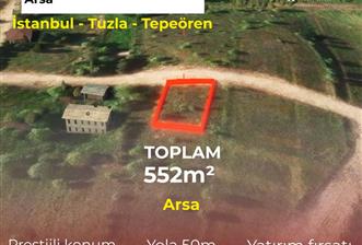 TEPEÖREN VİLLALAR BÖLGESİNDE VİLLA İMARLI SATILIK ARSA - 4 - 30044