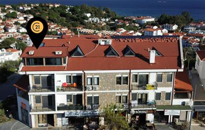 DATÇA MERKEZDE YILLIK KİRALIK 1+1 GENİŞ DAİRE