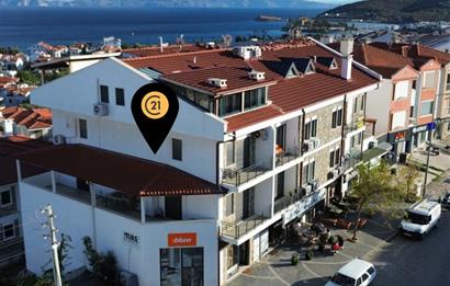 DATÇA MERKEZDE YILLIK KİRALIK 1+1 GENİŞ DAİRE