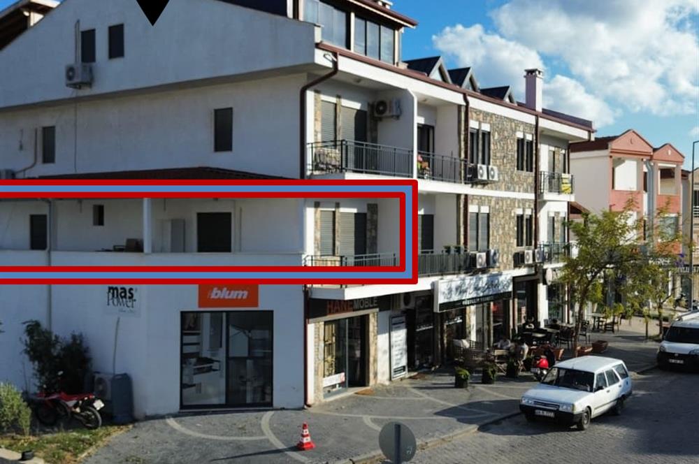 DATÇA MERKEZDE YILLIK KİRALIK 1+1 GENİŞ DAİRE