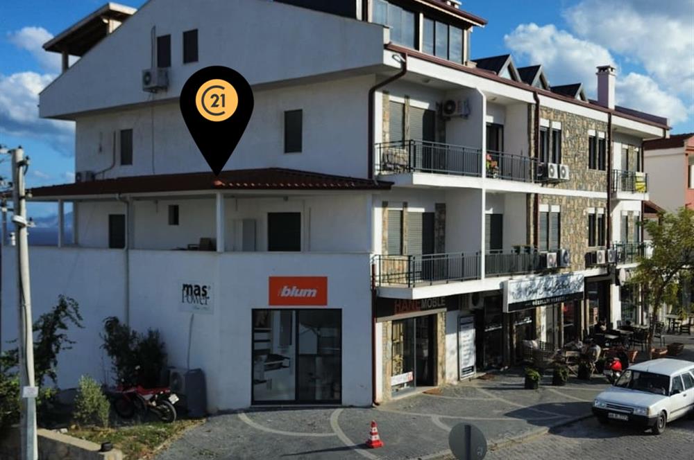 DATÇA MERKEZDE YILLIK KİRALIK 1+1 GENİŞ DAİRE