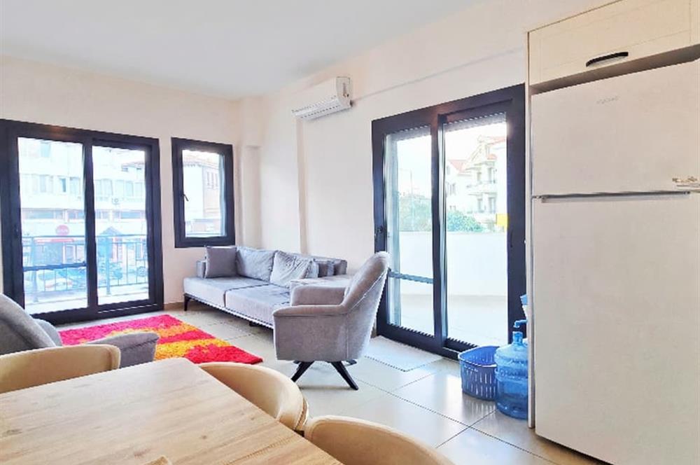 DATÇA MERKEZDE YILLIK KİRALIK 1+1 GENİŞ DAİRE