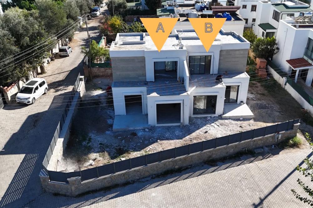 Turgutreis Bahçelievler Denize Yakın 3+1 Sıfır Villalar