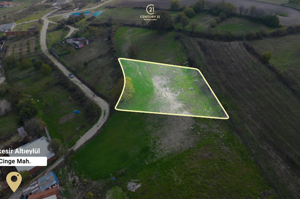 C21 BAL'DAN BALIKESİR CİNGE MH// ALT YAPISI OLAN// 1288 M² ARSA
