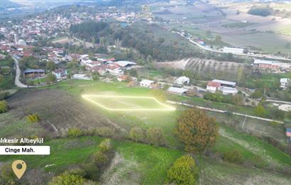 C21 BAL'DAN BALIKESİR CİNGE MH// ALT YAPISI OLAN// 1288 M² ARSA