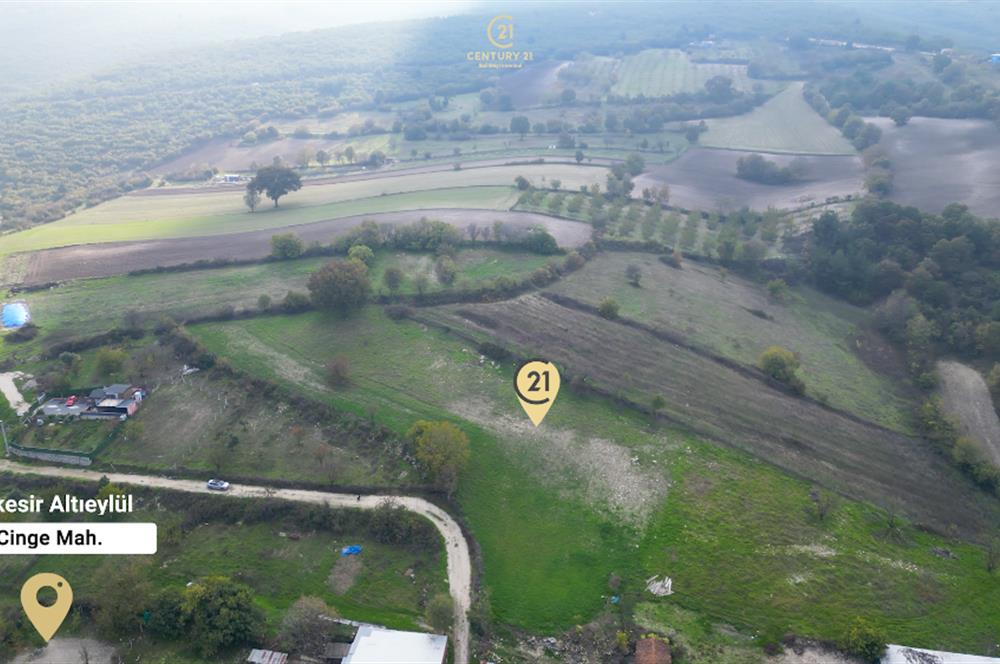 C21 BAL'DAN BALIKESİR CİNGE MH// ALT YAPISI OLAN// 1288 M² ARSA
