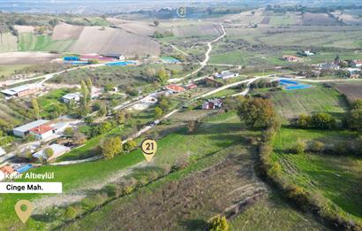 C21 BAL'DAN BALIKESİR CİNGE MH// ALT YAPISI OLAN// 1288 M² ARSA