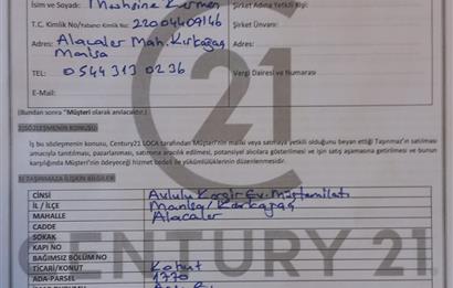 C21 LOCADAN PAŞAALANI MAH.DE SATILIK MÜKEMMEL 1+1 DAİRE