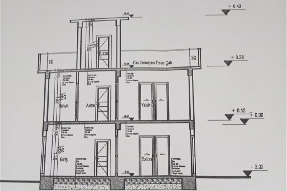 C21 BAL 'DAN GÖKÇEYAZI KÖSEAĞALAR'DA SATILIK BAHÇELİ LÜKS VİLLA
