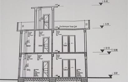 C21 BAL 'DAN GÖKÇEYAZI KÖSEAĞALAR'DA SATILIK BAHÇELİ LÜKS VİLLA
