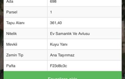 ŞİLEDE KAÇIRILMAYACAK FIRSAT! %35 İMARLI, 361 M² ARSA SATILIK