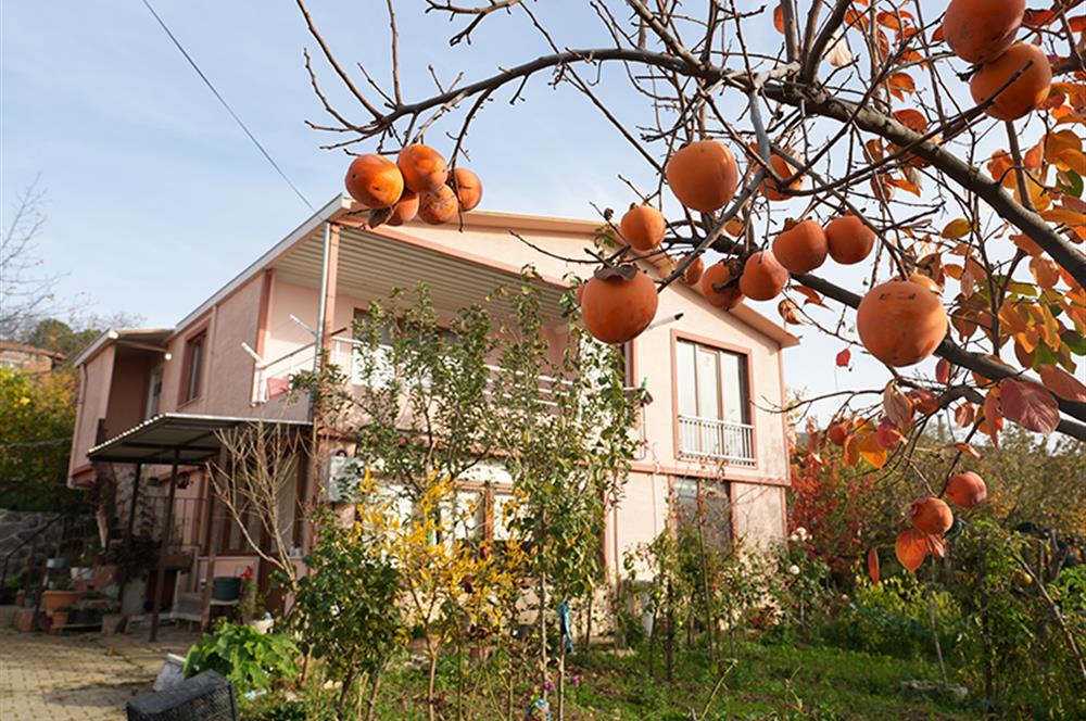C21 Cius; Adliye Köyünde Deniz Manzaralı 2 Katlı Bahçeli Ev