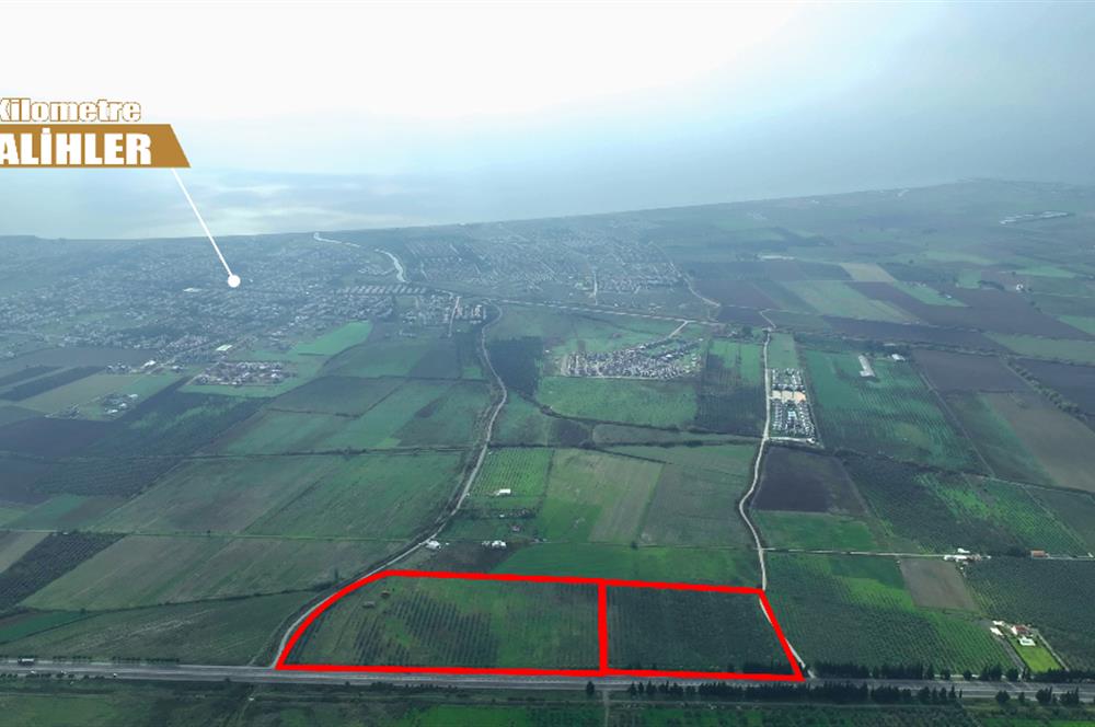 Dikili Salihler Çanakkale Yolu üstü mükemmel konumda tarla