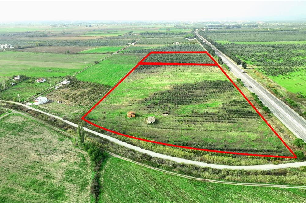 Dikili Salihler Çanakkale Yolu üstü mükemmel konumda tarla