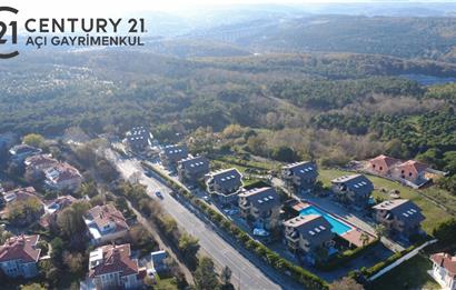 Demirciköy'de Eşsiz Doğa ve Deniz Manzaralı Lüks Çatı Dubleksi