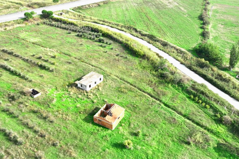 Dikili Salihler Çanakkale Yolu üstü mükemmel konumda tarla