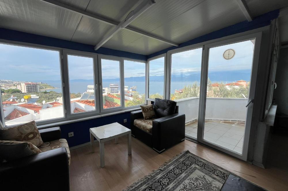 C21 BAL'DAN PELİTKÖY SAHİLİ'NDE DENİZ MANZARALI SATILIK TRİPLEKS