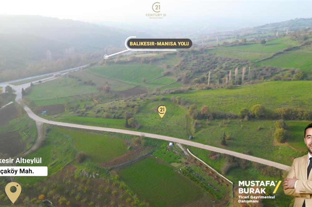 C21 BAL'DAN AKÇAKÖY'DE //ASFALTA CEPHE// 2700 M² SATILIK TARLA