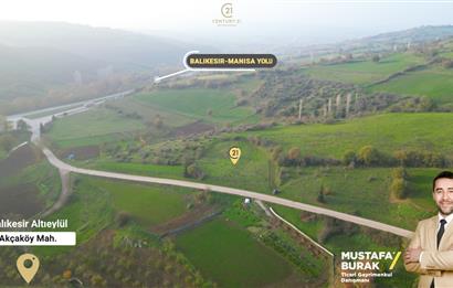 C21 BAL'DAN AKÇAKÖY'DE //ASFALTA CEPHE// 2700 M² SATILIK TARLA