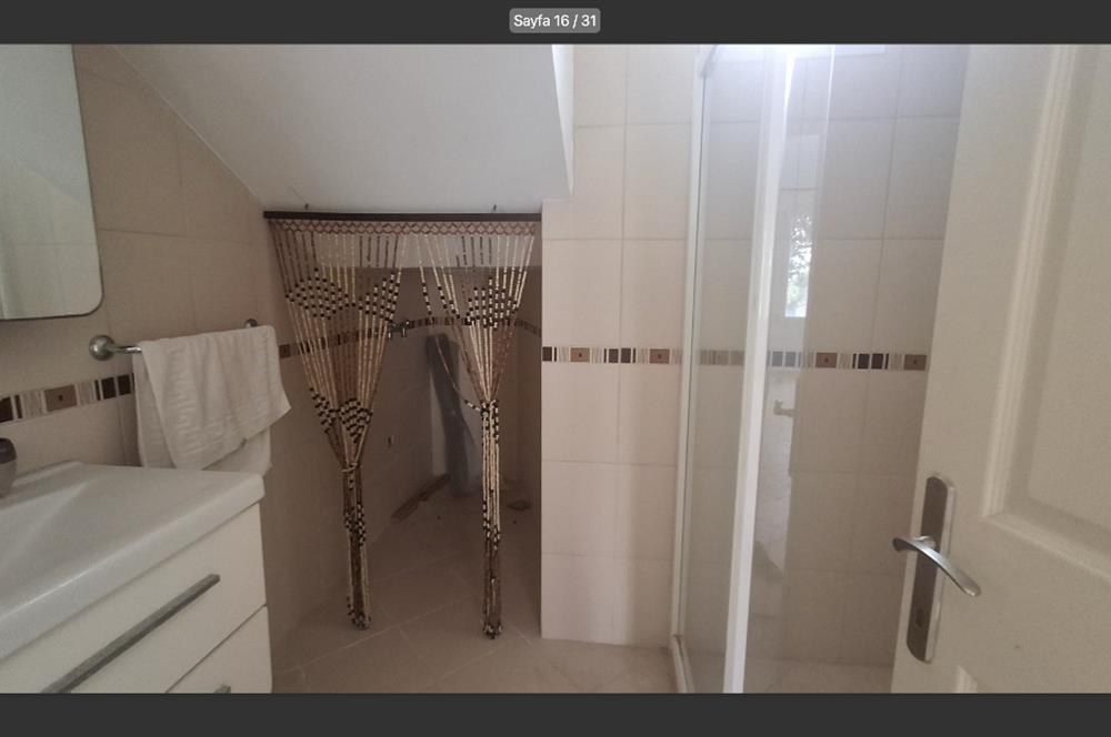 Bodrum Gümüşlük deniz manzaralı satılık villa