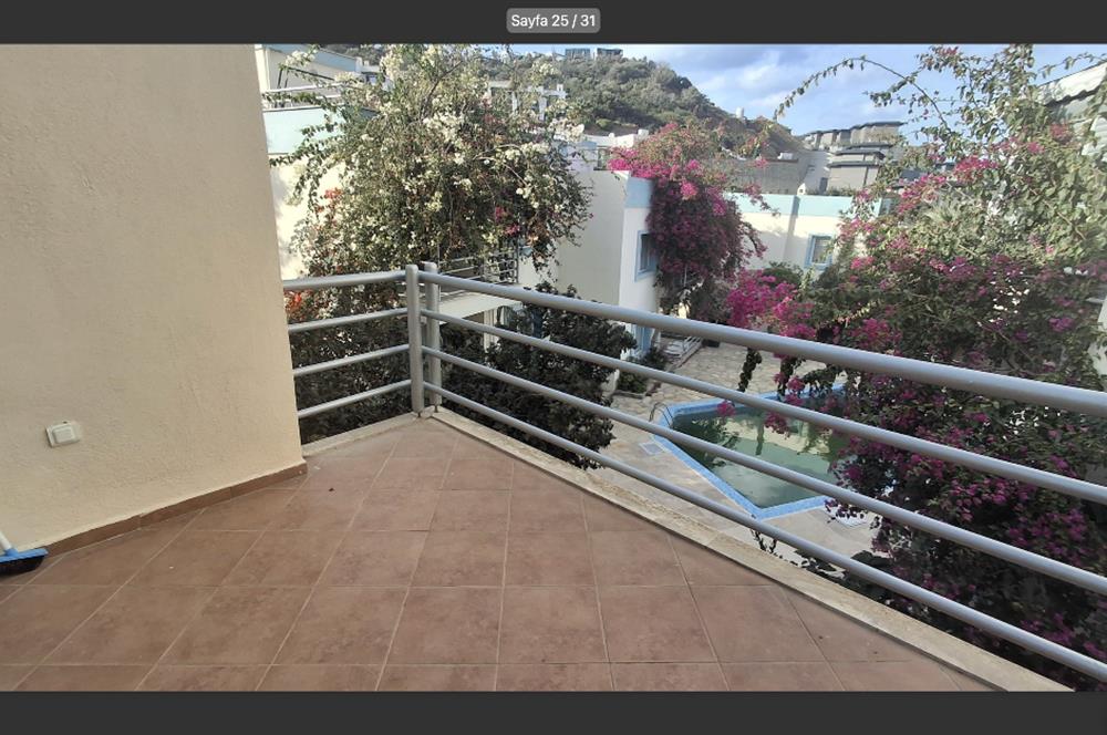 Bodrum Gümüşlük deniz manzaralı satılık villa