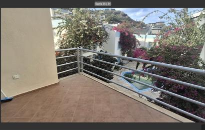 Bodrum Gümüşlük deniz manzaralı satılık villa