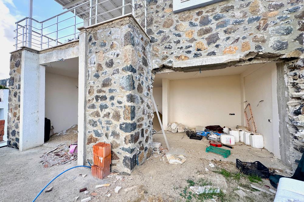 YATIRIMLIK KABA İNŞAAT 3+1 DAİRE BODRUM'DA FIRSAT!