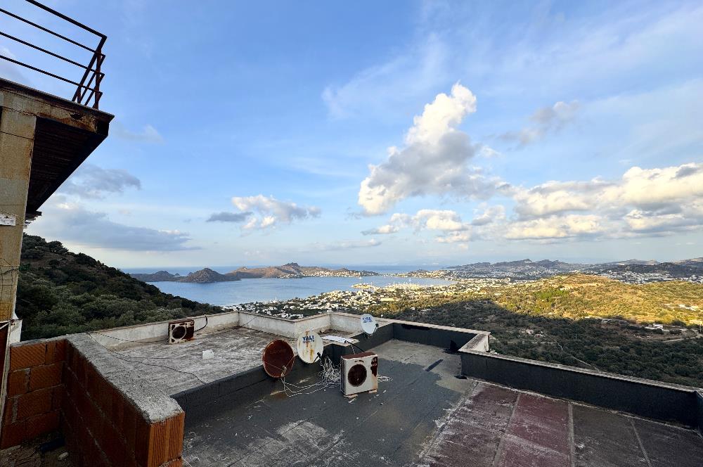 YATIRIMLIK KABA İNŞAAT 3+1 DAİRE BODRUM'DA FIRSAT!