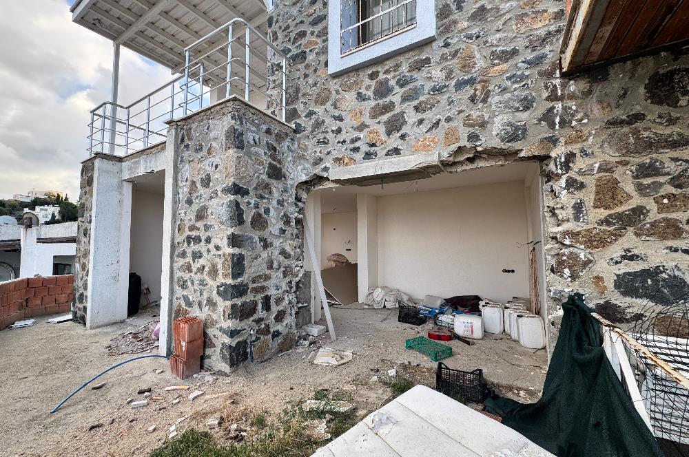 YATIRIMLIK KABA İNŞAAT 3+1 DAİRE BODRUM'DA FIRSAT!