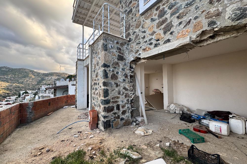 YATIRIMLIK KABA İNŞAAT 3+1 DAİRE BODRUM'DA FIRSAT!
