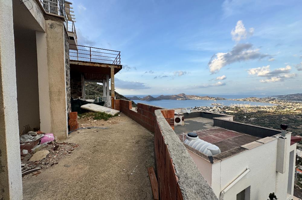 YATIRIMLIK KABA İNŞAAT 3+1 DAİRE BODRUM'DA FIRSAT!