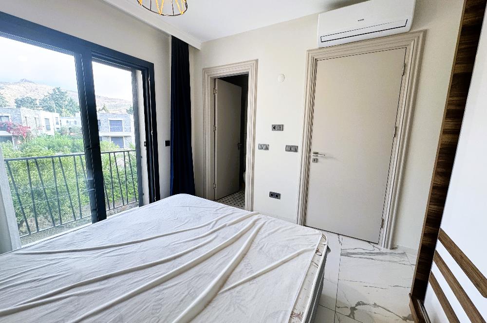 Akyarlar'da Site İçerisinde 2+1 Eşyalı Kiralık Daire