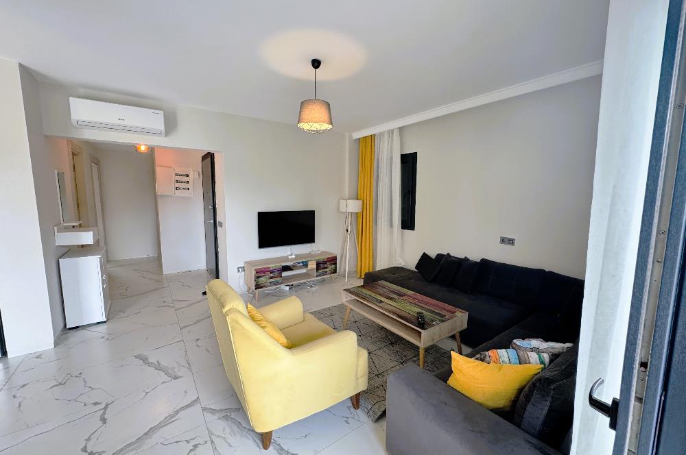 Akyarlar'da Site İçerisinde 2+1 Eşyalı Kiralık Daire