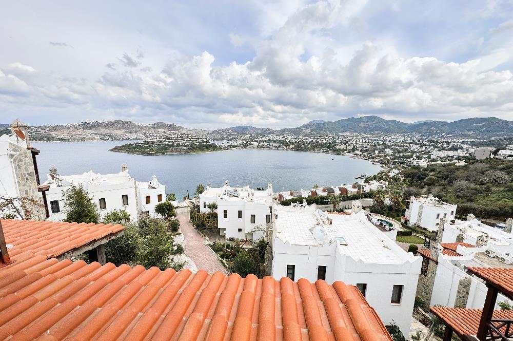 Yalıkavak Tilkicik Deniz Manzaralı Eşyalı Kiralık Dubleks Daire