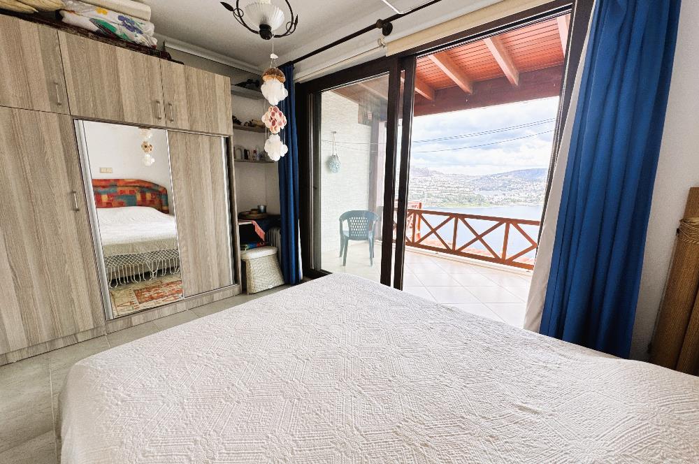 Yalıkavak Tilkicik Deniz Manzaralı Eşyalı Kiralık Dubleks Daire