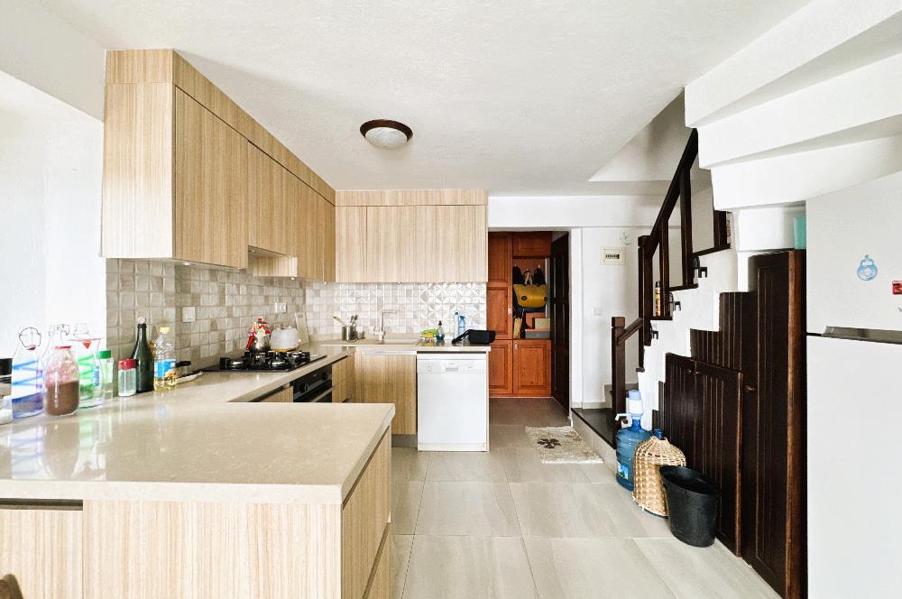 Yalıkavak Tilkicik Deniz Manzaralı Eşyalı Kiralık Dubleks Daire