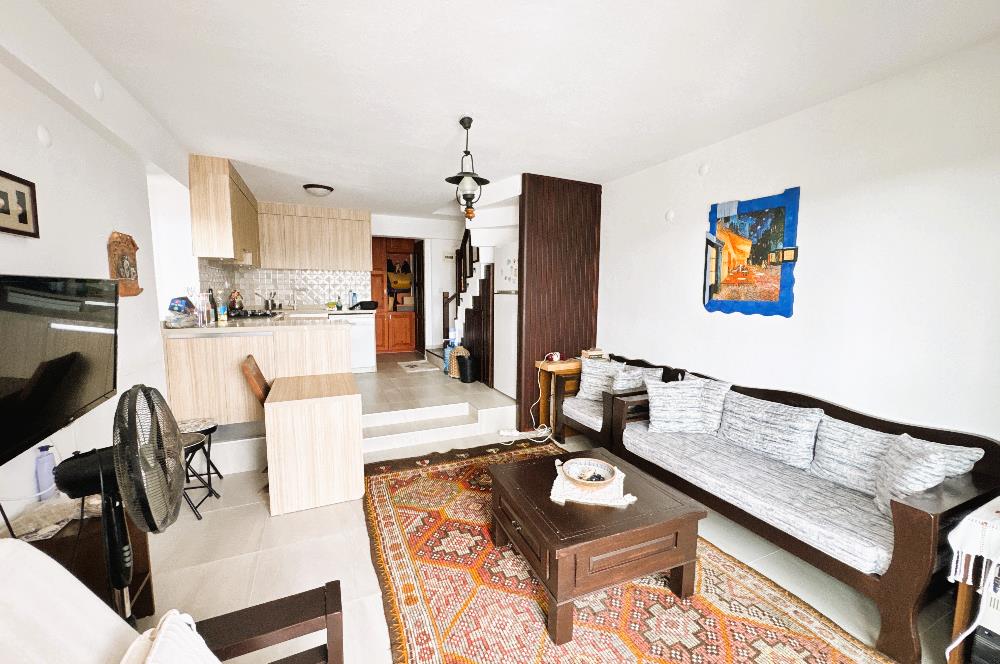 Yalıkavak Tilkicik Deniz Manzaralı Eşyalı Kiralık Dubleks Daire