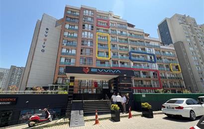 EVVİVA RESIDENCE A BLOK CADDE CEPHELİ SATILIK 3 + 1 DAİRE