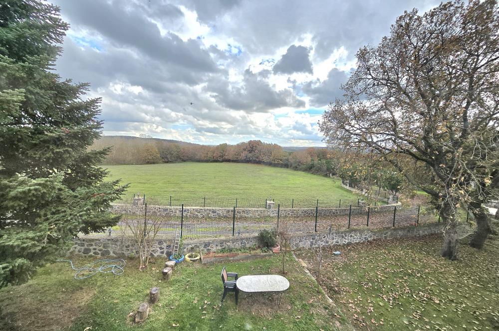 SİTE İÇERİSİNDE DOĞA MANZARALI HAVUZLU BAHÇELİ BAKIMLI VİLLA