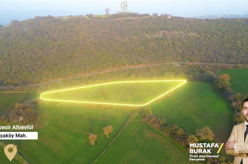 C21 BAL'DAN AKÇAKÖYDE//3750M2// YOLU AÇIK// SATILIK TARLA