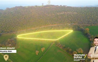 C21 BAL'DAN AKÇAKÖYDE//3750M2// YOLU AÇIK// SATILIK TARLA