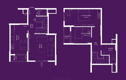 CENTURY 21 VİZYON'DAN TERRACE PARK SİTESİNDE 2+1 LÜKS KİRALIK DAİRE