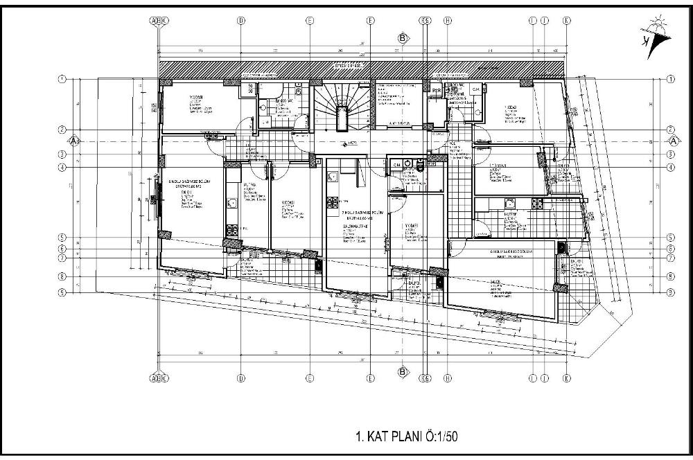 C21 LOCA'DAN YILDIZ MAH SATILIK 2+1 SIFIR DAİRE