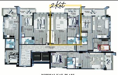 C21 BORAZANLAR MAHALLESİ SATILIK 1+1 DAİRE